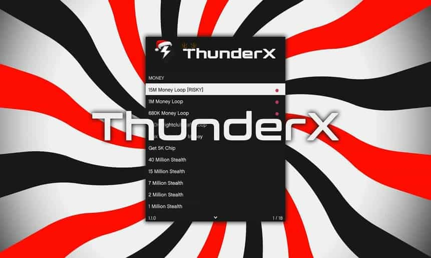 ThunderX Menu